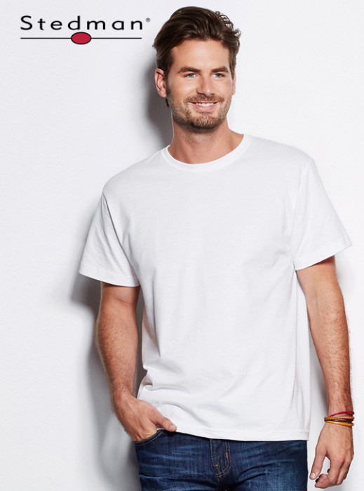 Stedman Comfort-t T-Shirt – 1er Pack, 185 G/m² Baumwolle | Ohne Seitennähte, Für Herren & Damen